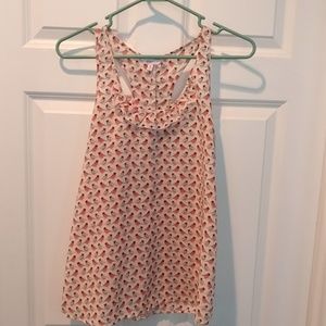 Silky Candie's tank top w birds